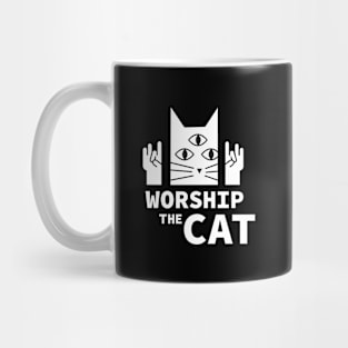 Worship the Cat Mug